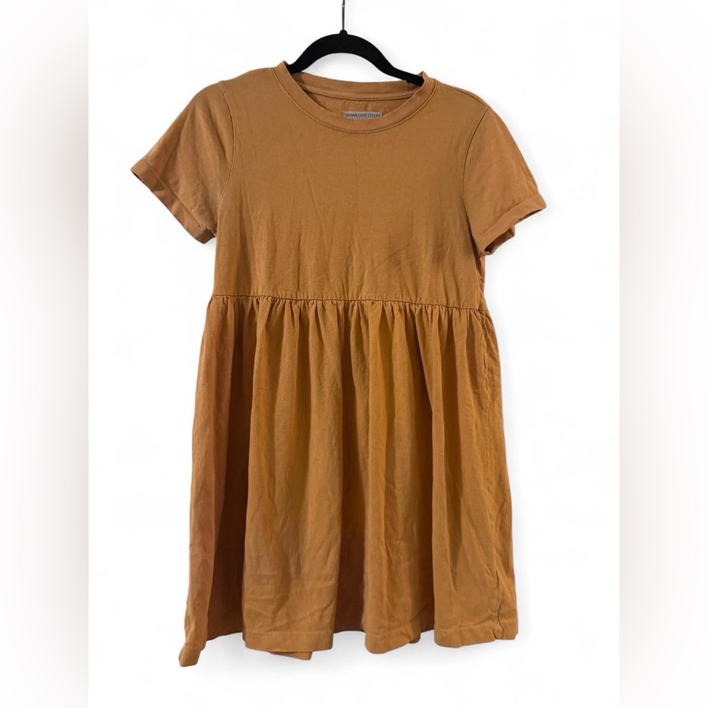 Urban Outfitters Babydoll T-Shirt Dress – Mustard Yellow (Size S)